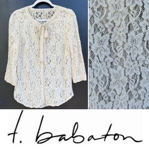 BABATON | Lace Blouse